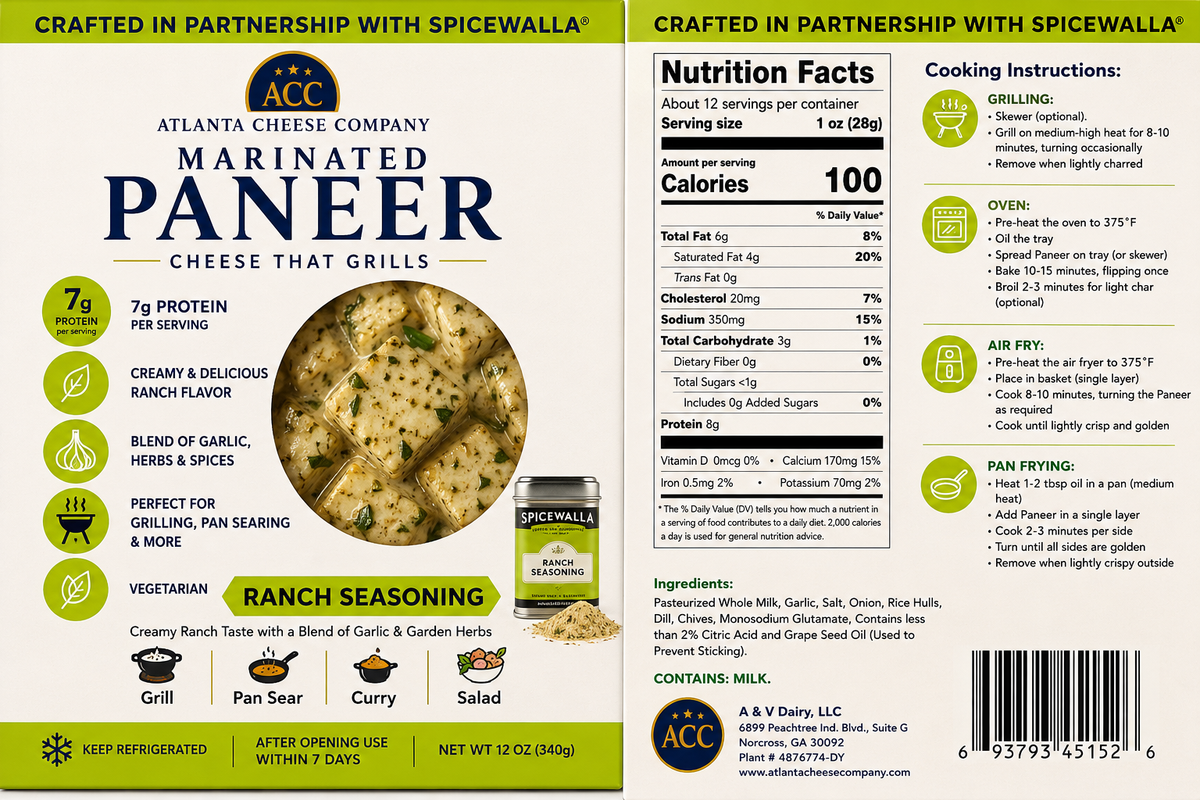 Ranch Paneer