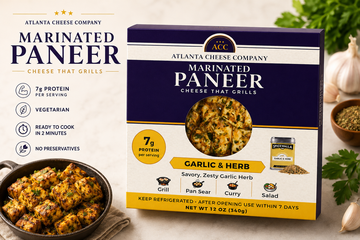 Garlic & Herb Paneer