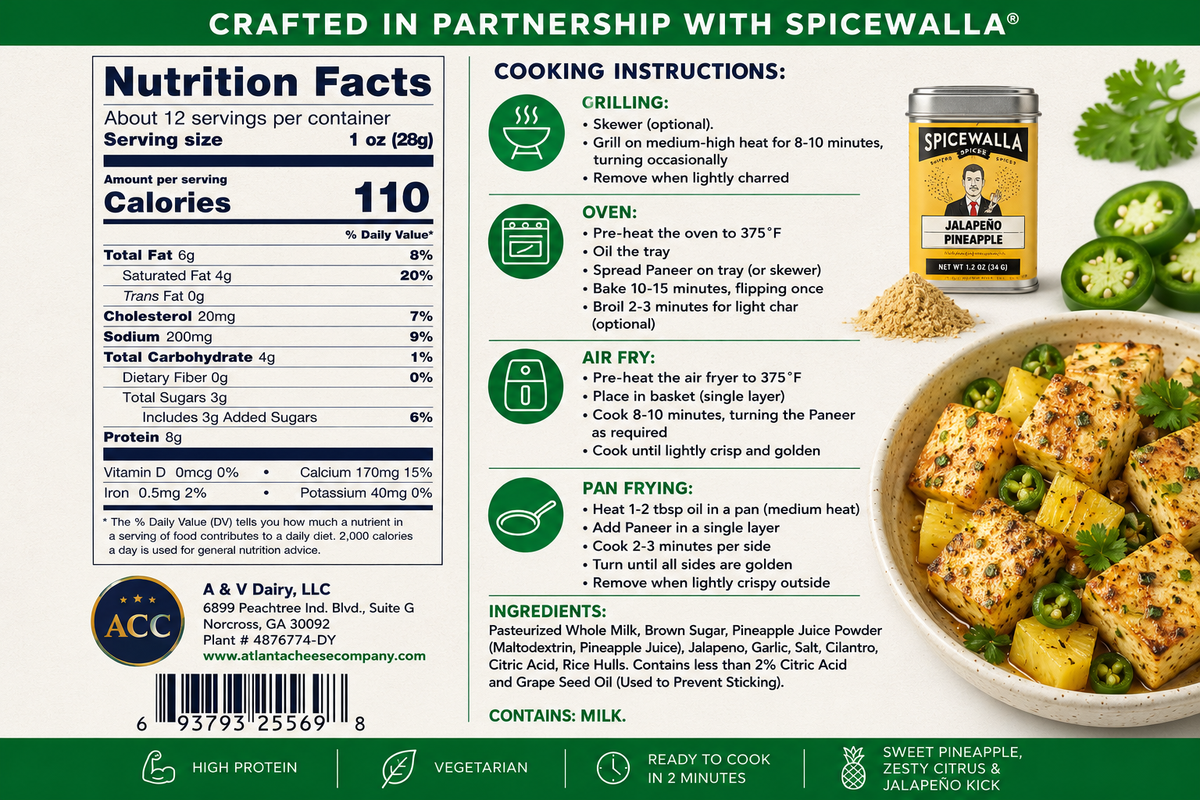 Jalapeño Pineapple Paneer