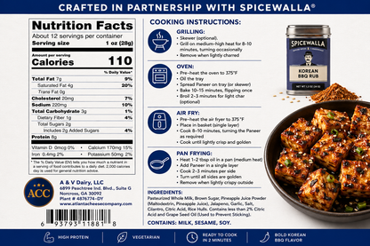 Korean BBQ Paneer