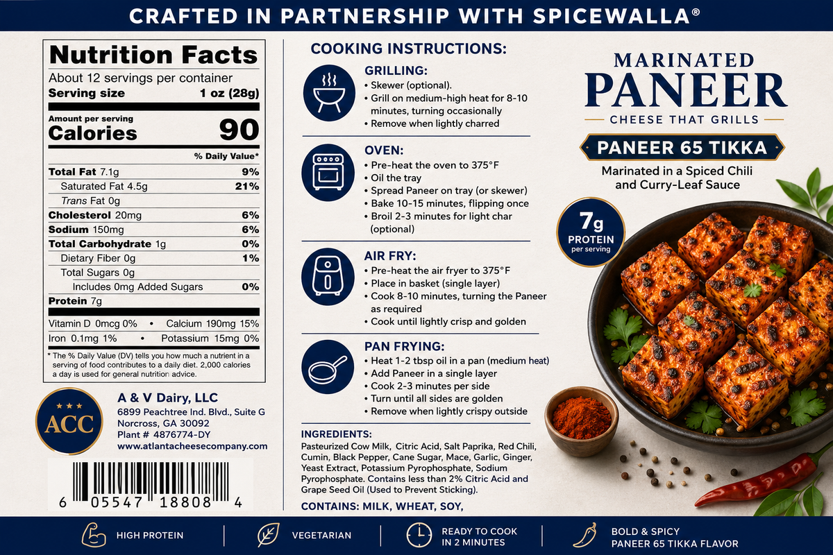 Paneer 65 Tikka