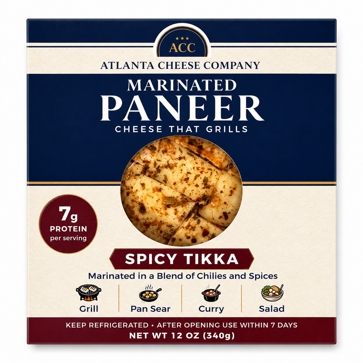 Spicy Tikka Paneer