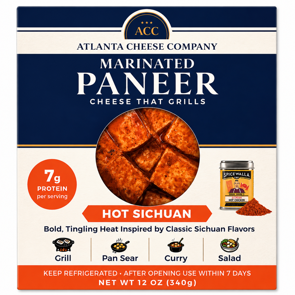 Hot Sichuan Paneer
